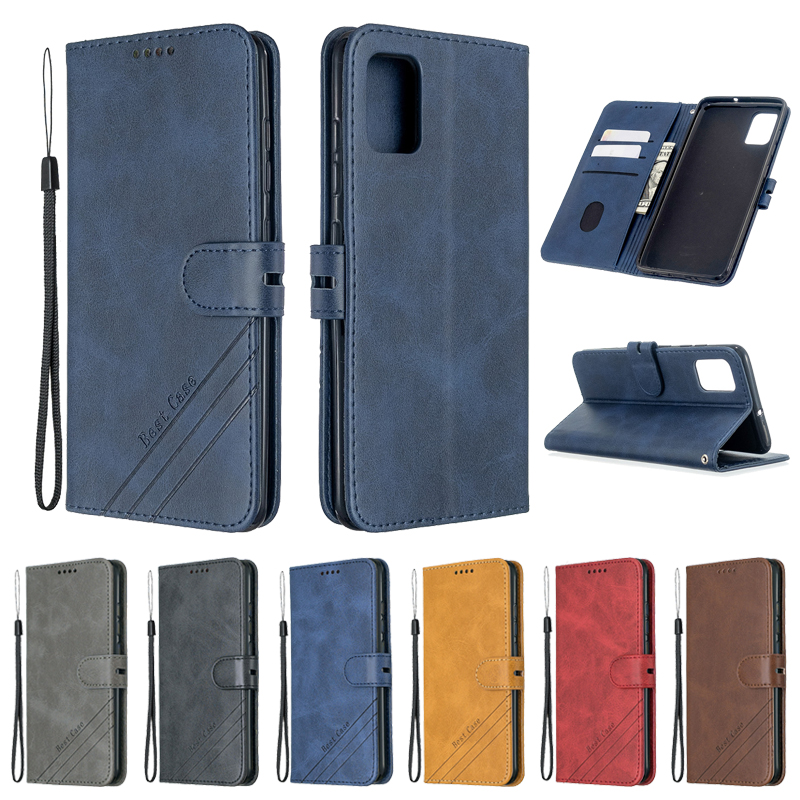 Buy Phone Cases - For Samsung Galaxy A31 Case Leather