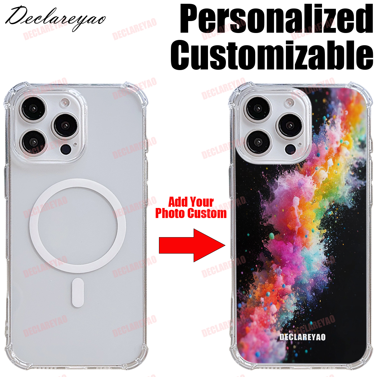 Phone Cases With Pictures - Personalized Customizable DIY Photos For MagSafe