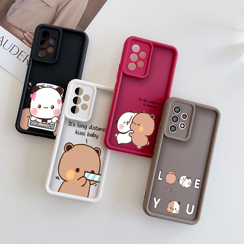 Phone Cases Xiaomi 15 - Creative Cartoon Bubududu Panda Couple Phone