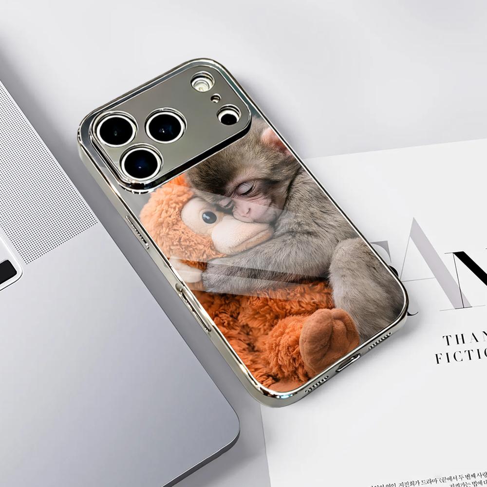Phone Cases Metal - Cute P-punch Monkey Phone Case For