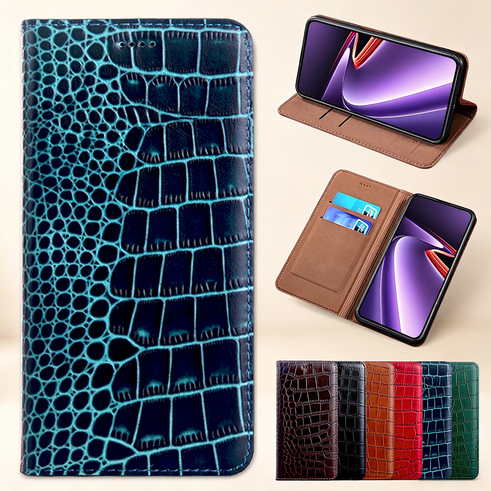 Phone Cases Eu - Luxury Genuine Leather Case For Redmi