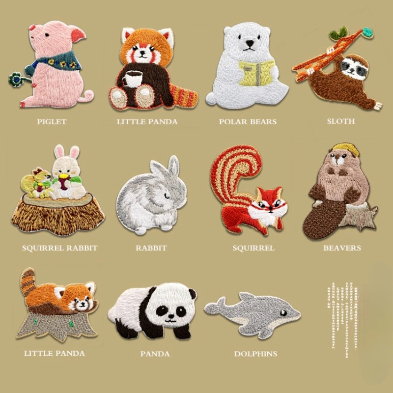 New Cute Animal Embroidered Pa - Phone Cases Eco Friendly avis et prix