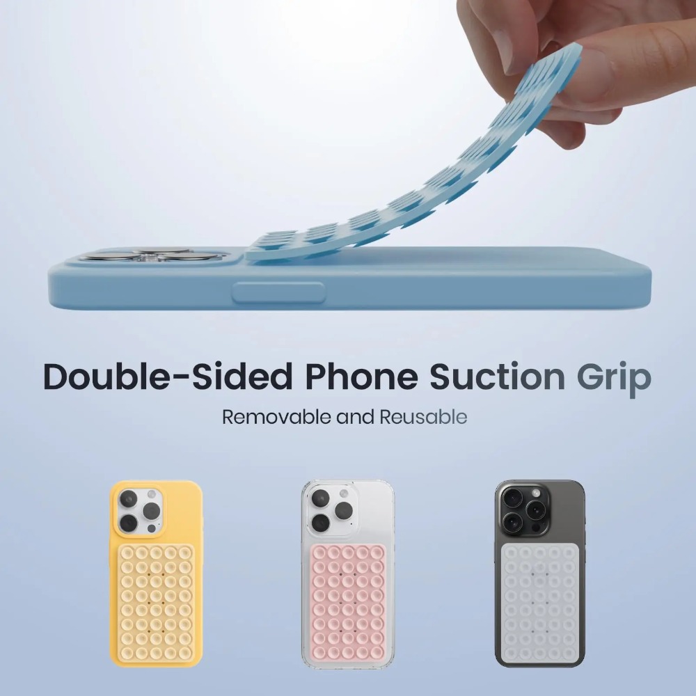 Double Sided Silicone Suction  - Phone Cases Video avis et prix