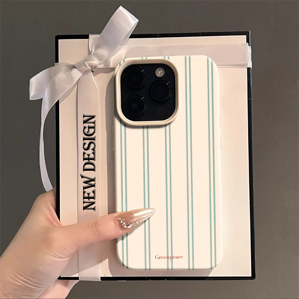 Pink Stripe Print Summer Phone - Phone Cases Pink avis et prix