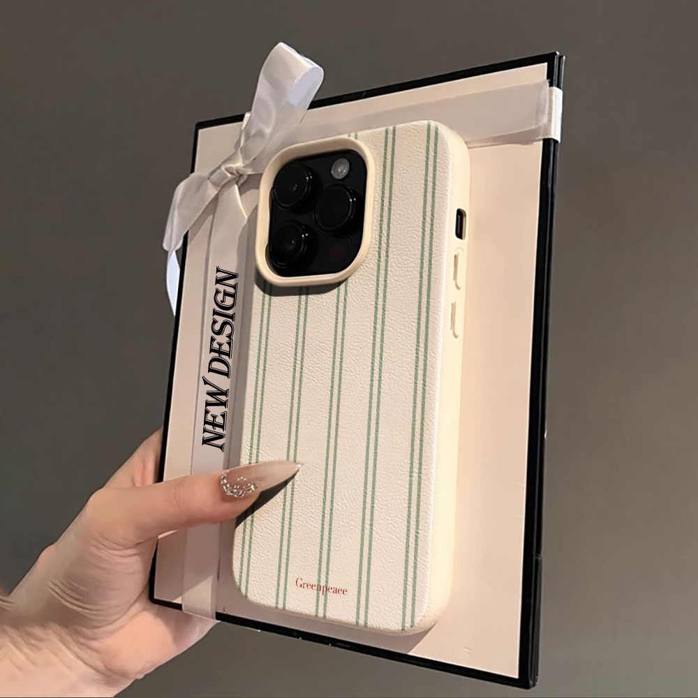 Pink Stripe Print Summer Phone - Phone Cases Pink avis et prix