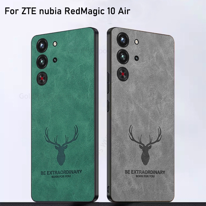 3D Cartoon Elk Deer Head Leath - Phone Cases Red Deer avis et prix