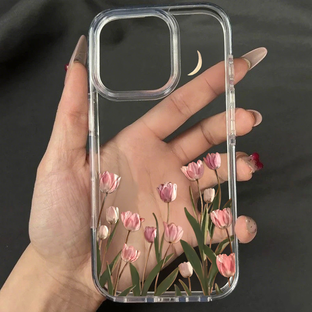 Pink Lily Flower Phone Case Fo - Phone Cases Pink avis et prix