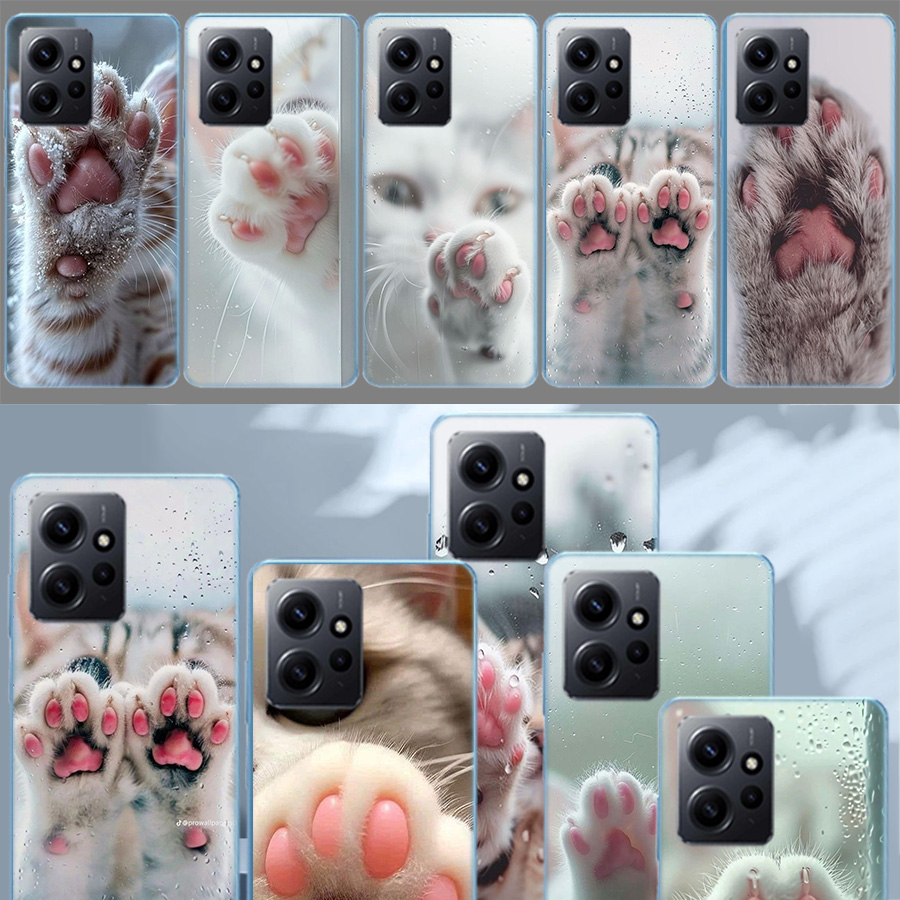 Pink Cat Hand Phone Case For R - Phone Cases Com avis et prix