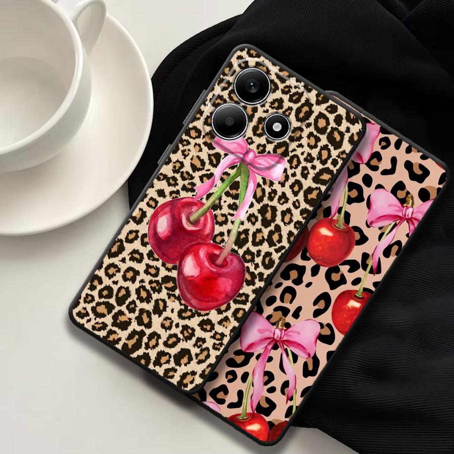 Leopard-patterned Cherry Case  - Phone Cases Xiaomi 15 avis et prix