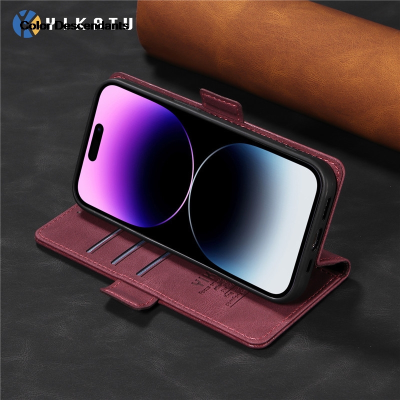 Wallet Phone Shell Leather Cas - Phone Cases Eu avis et prix