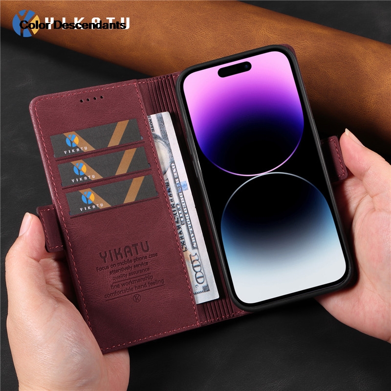 Wallet Phone Shell Leather Cas - Phone Cases Eu avis et prix