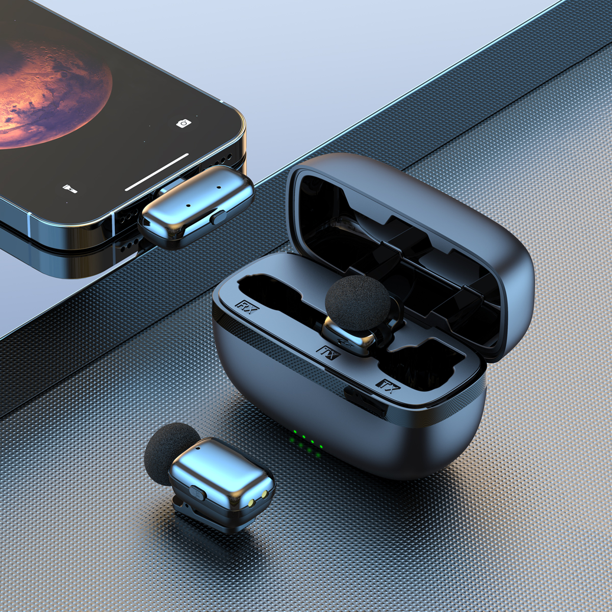 Wireless Lavalier Microphone S - Phone Cases Video avis et prix