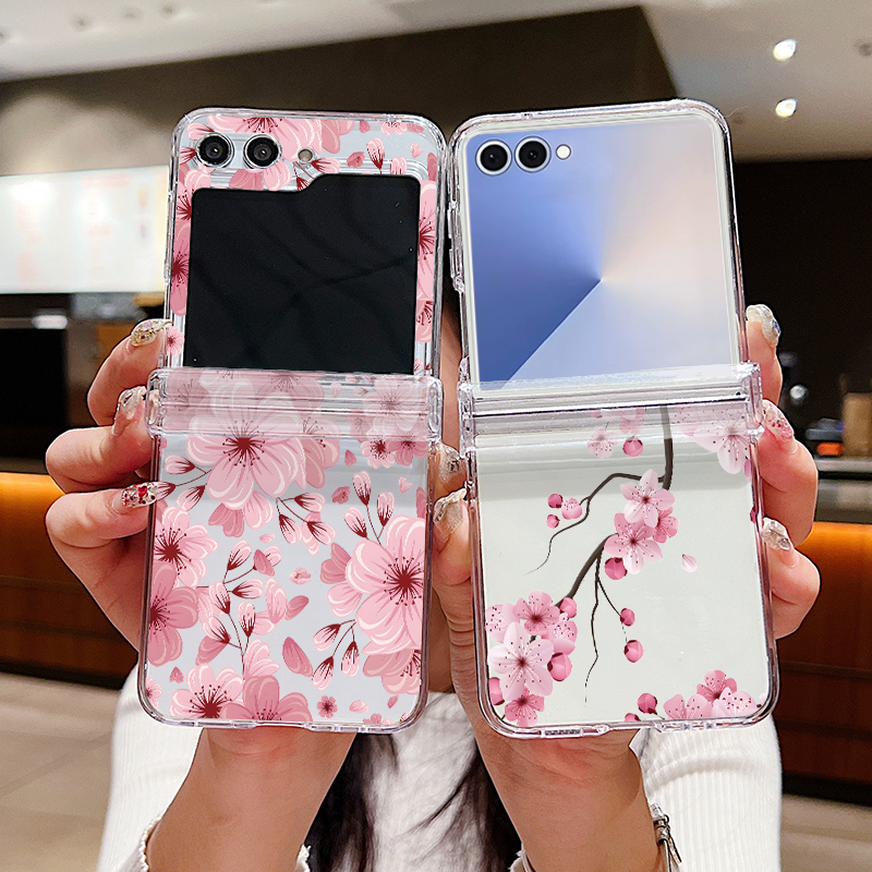 Pink Flower Printed Phone Case - Phone Cases Pink avis et prix