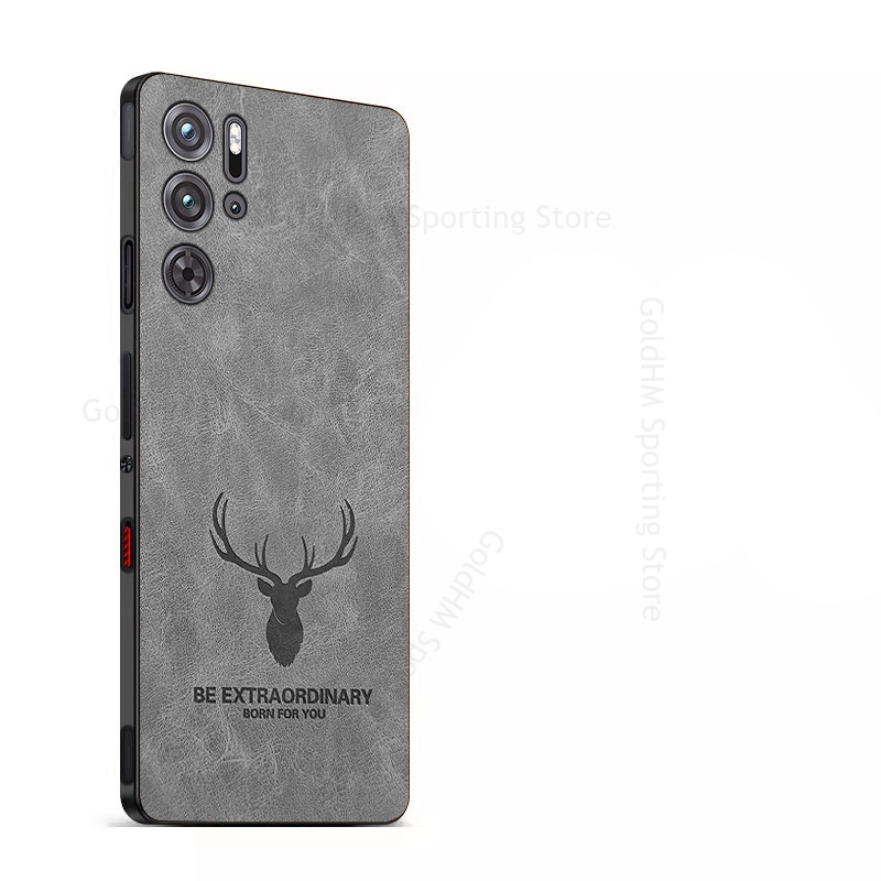 3D Cartoon Head Elk Deer Leath - Phone Cases Red Deer avis et prix