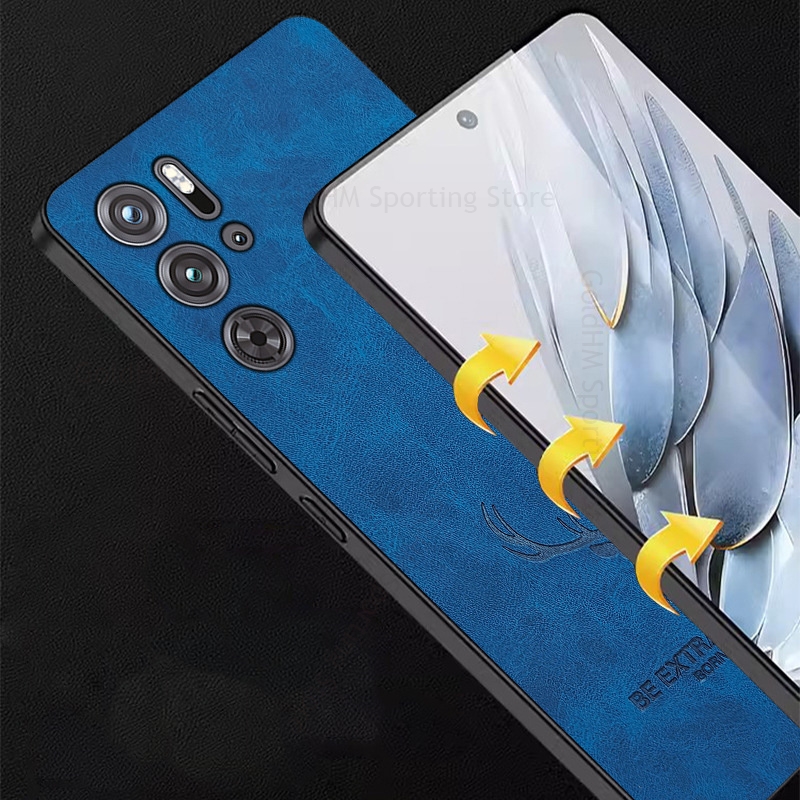 3D Cartoon Head Elk Deer Leath - Phone Cases Red Deer avis et prix