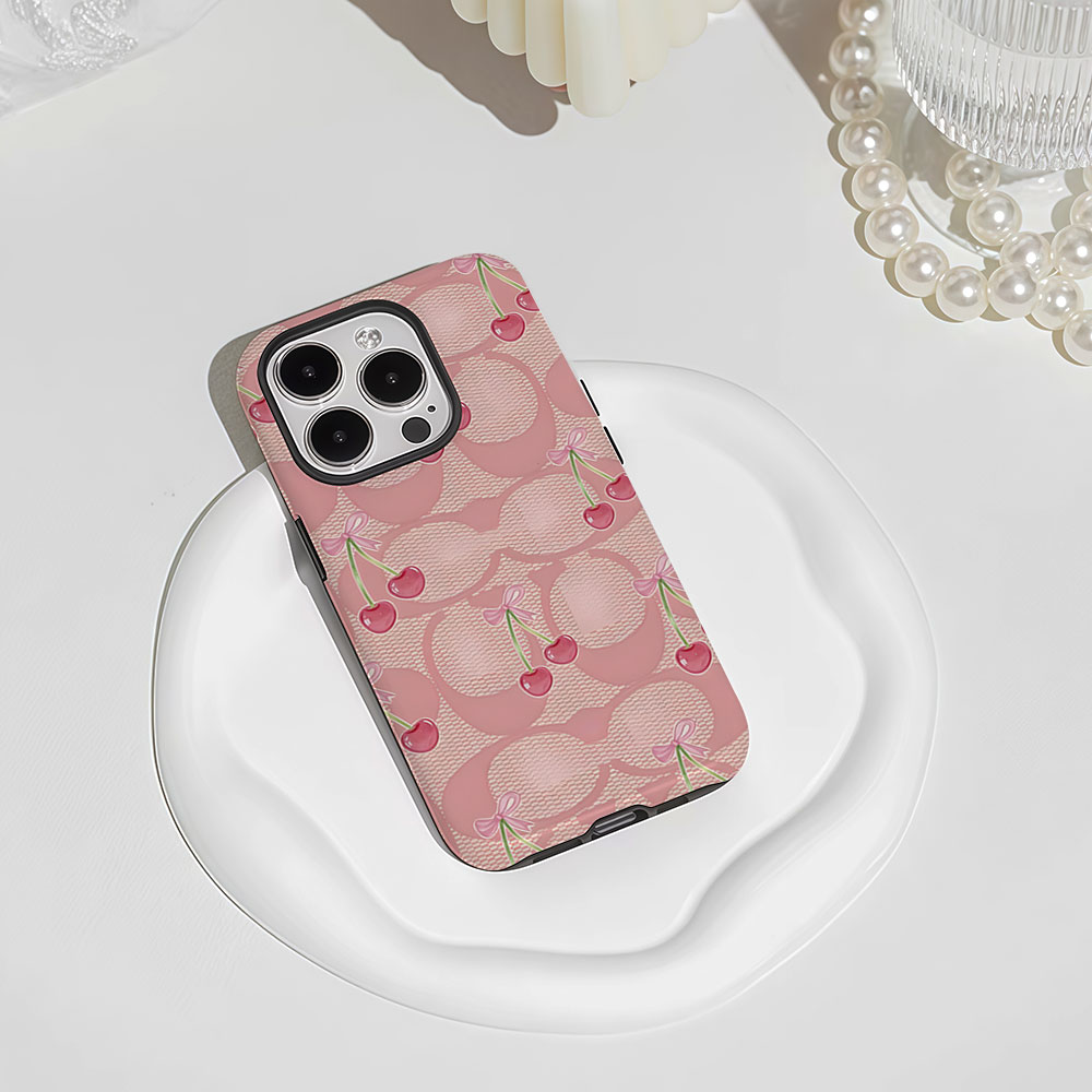 C-Coach-s Cherries 2-in-1 Phon - Phone Cases For Iphone 15 avis et prix