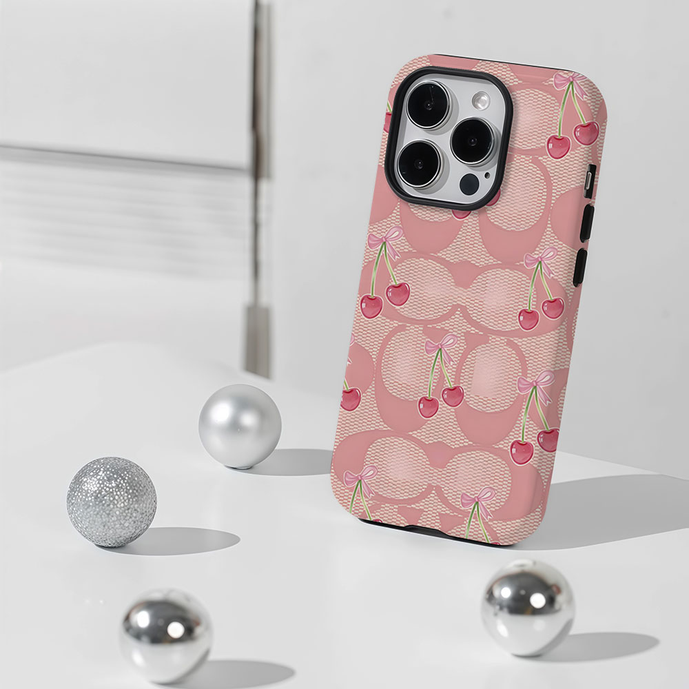 C-Coach-s Cherries 2-in-1 Phon - Phone Cases For Iphone 15 avis et prix
