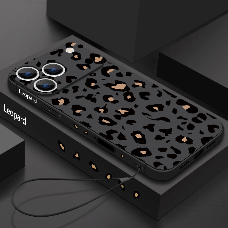 Leopard Print TPU Phone Case F - Phone Cases For Iphone 15 avis et prix