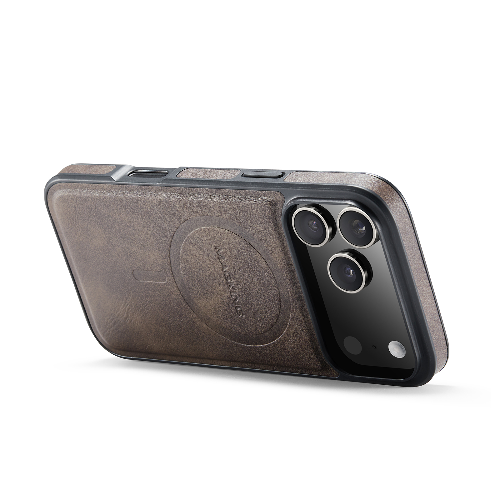 Leather Brand Magnetic Chargin - Phone Cases Brands avis et prix