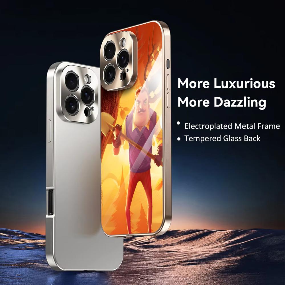 Game H-Hello Neighbor Phone Ca - Phone Cases Metal avis et prix