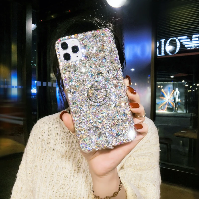 Luxury Fashion Rhinestone Colo - Phone Cases Brands avis et prix