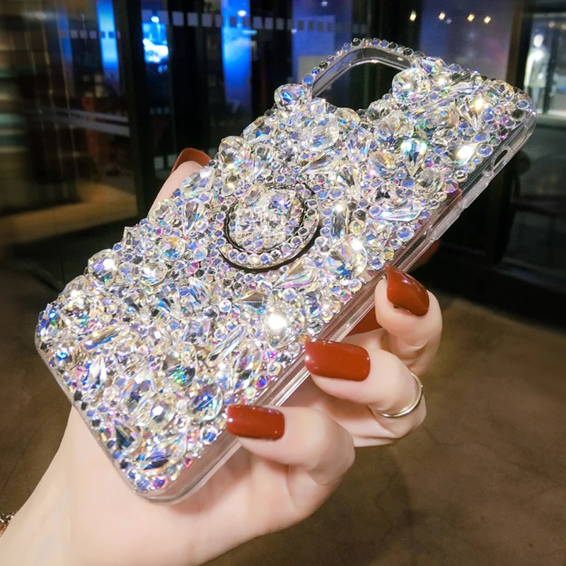 Luxury Fashion Rhinestone Colo - Phone Cases Brands avis et prix