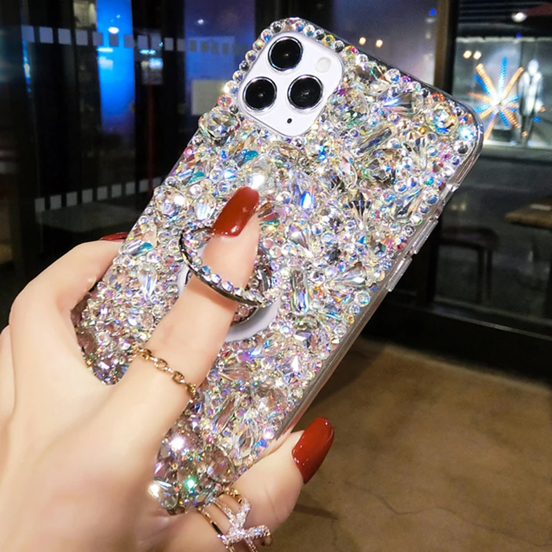 Luxury Fashion Rhinestone Colo - Phone Cases Brands avis et prix