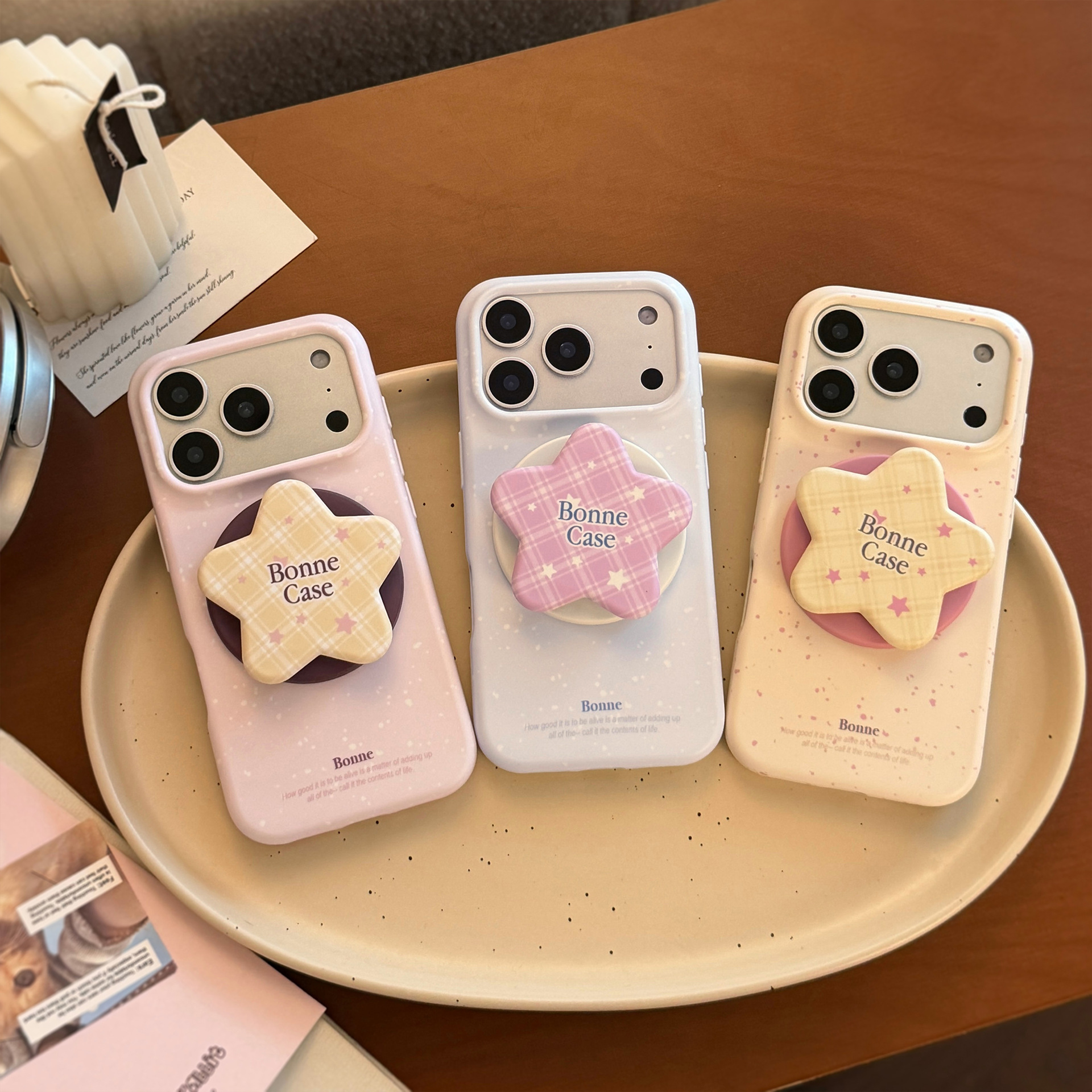 Korean Splash-ink Colorful Gri - Phone Cases Girly avis et prix