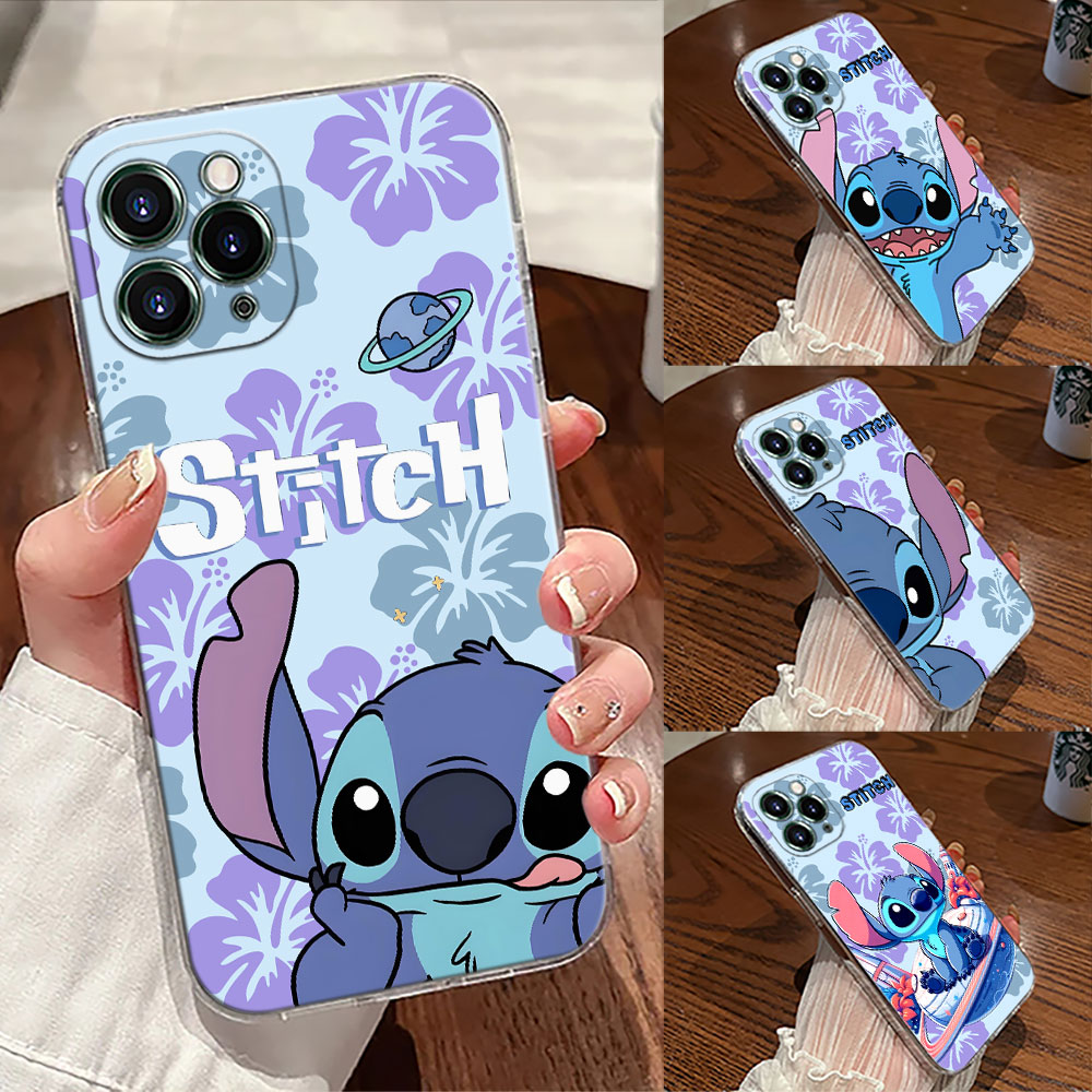 Ohana Stitch Transparent Phone - Phone Cases For Iphone 15 avis et prix