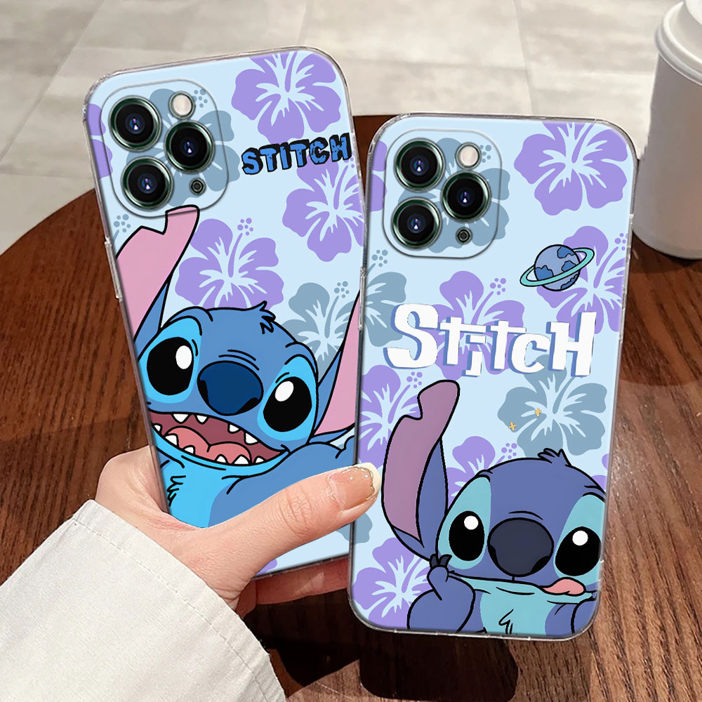 Ohana Stitch Transparent Phone - Phone Cases For Iphone 15 avis et prix