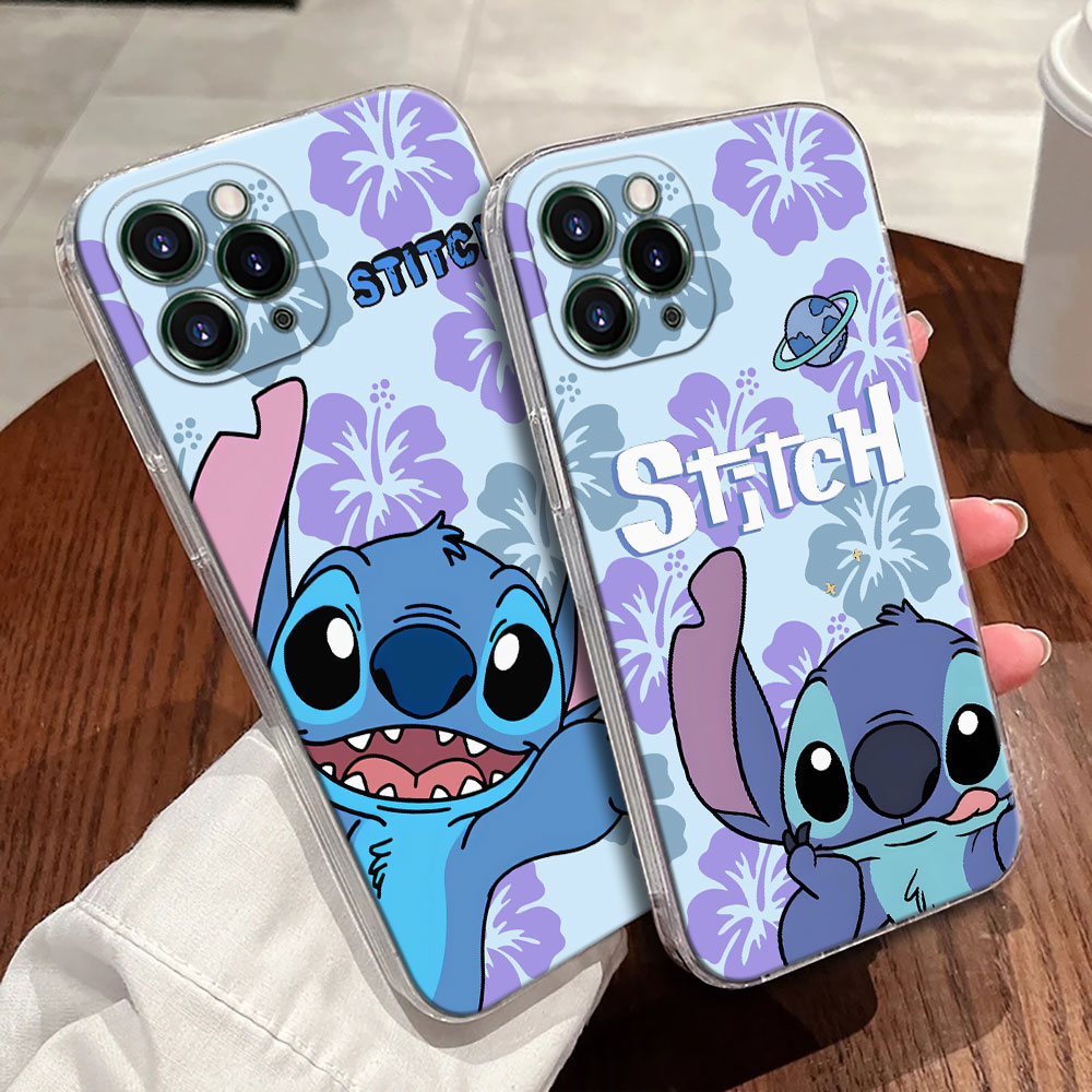 Ohana Stitch Transparent Phone - Phone Cases For Iphone 15 avis et prix