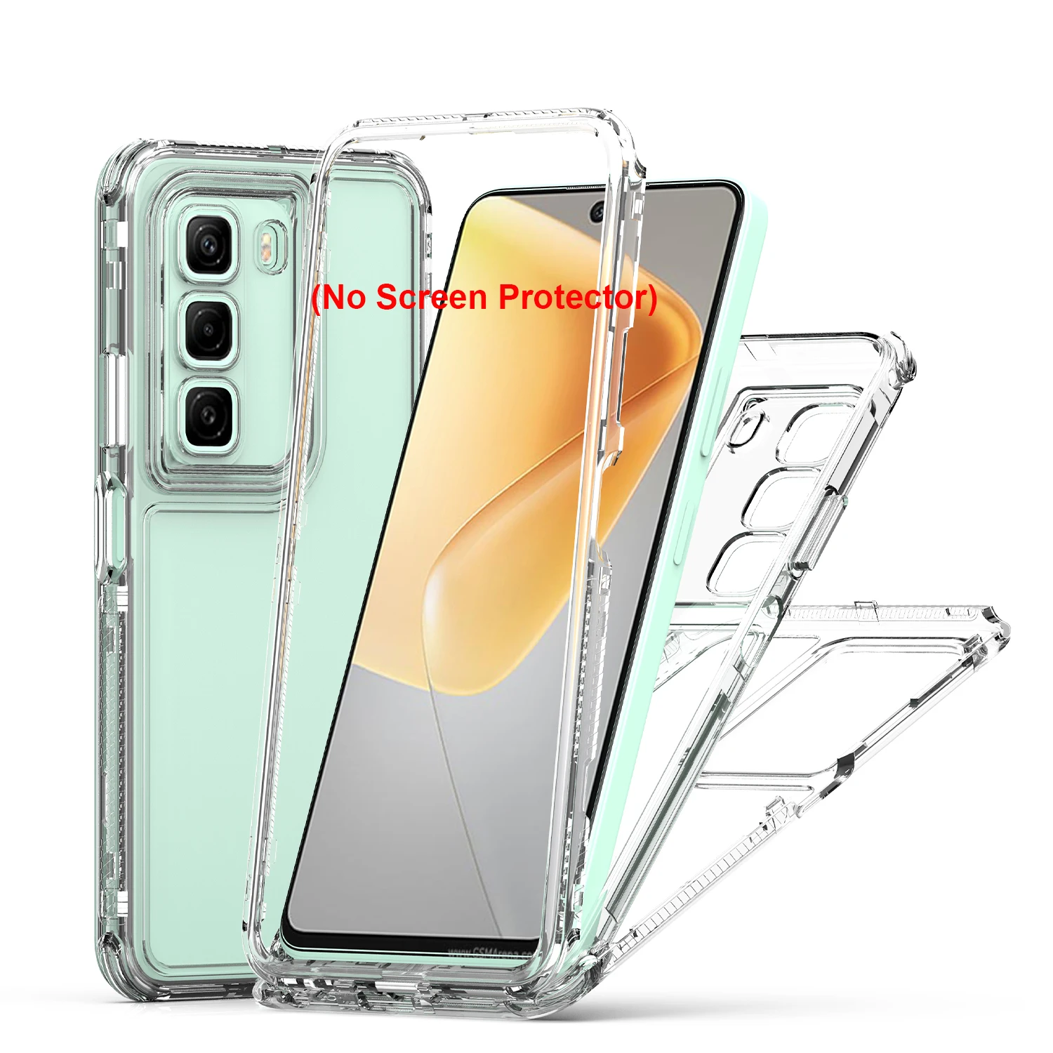 3 in 1 Rugged Armor Shockproof - Buy Phone Cases avis et prix