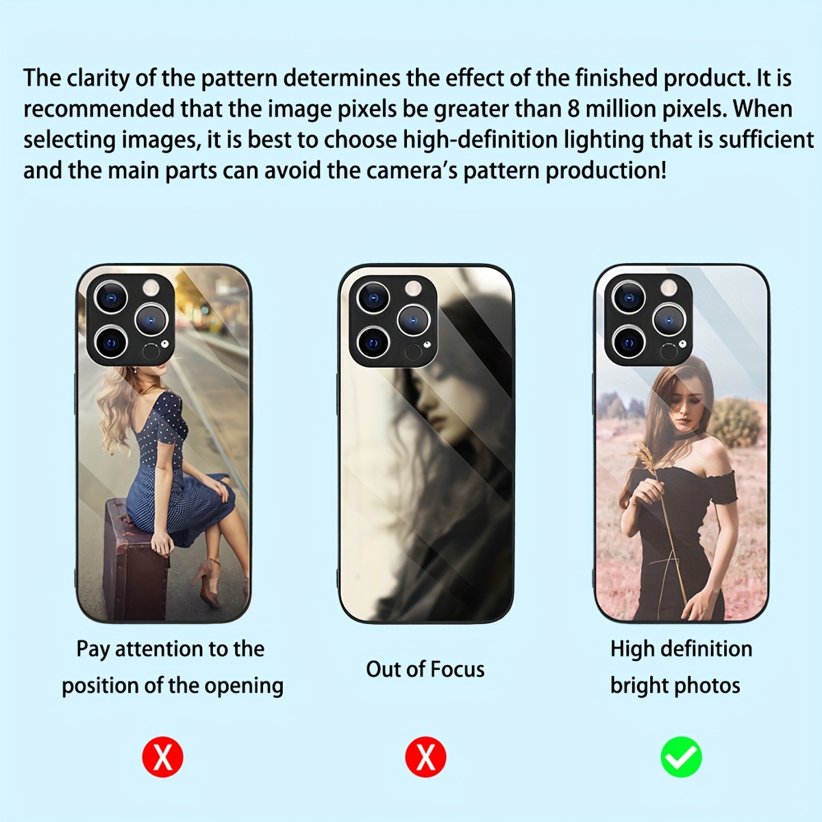 Custom Photo Mirror Glass Case - Phone Cases With Pictures avis et prix