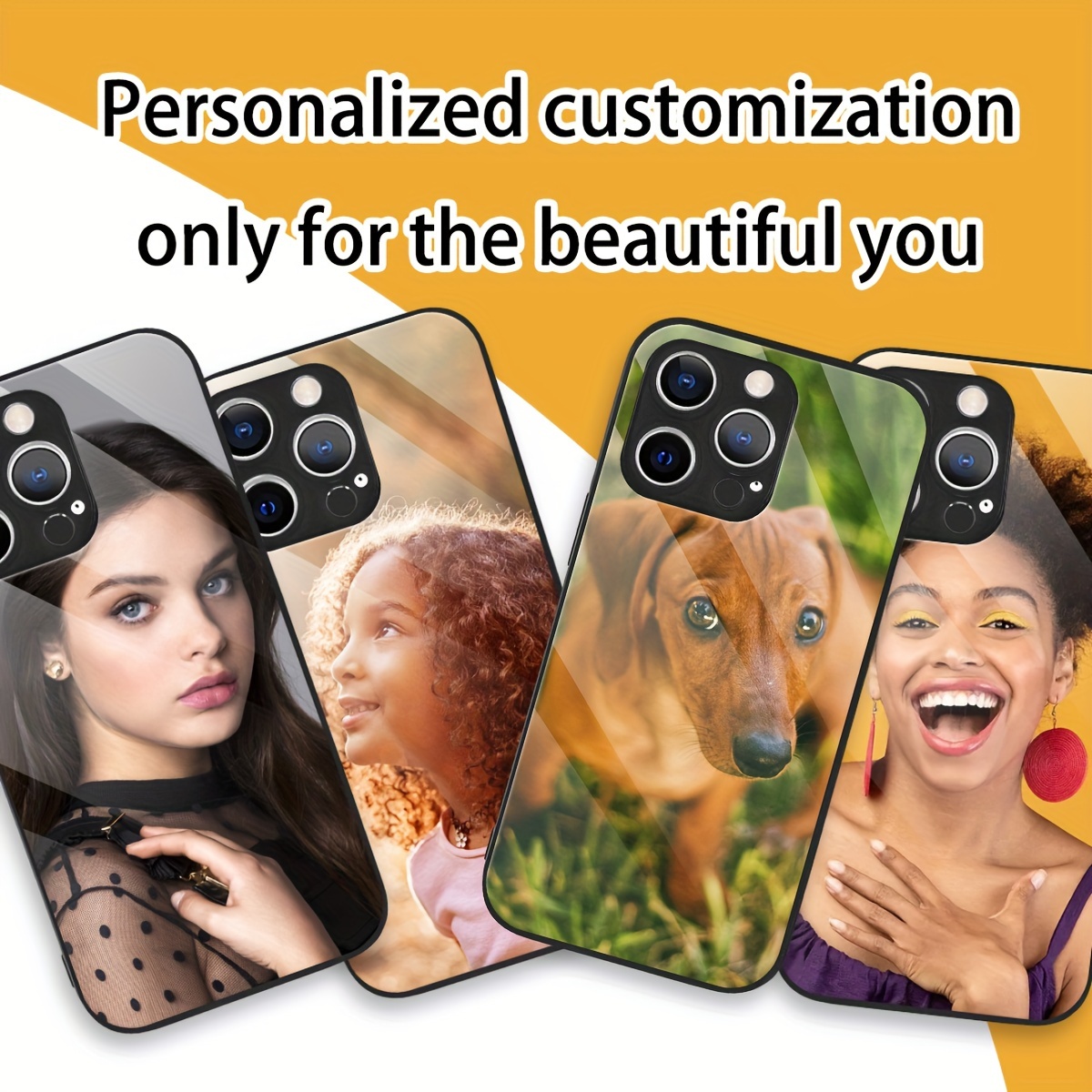 Custom Photo Mirror Glass Case - Phone Cases With Pictures avis et prix
