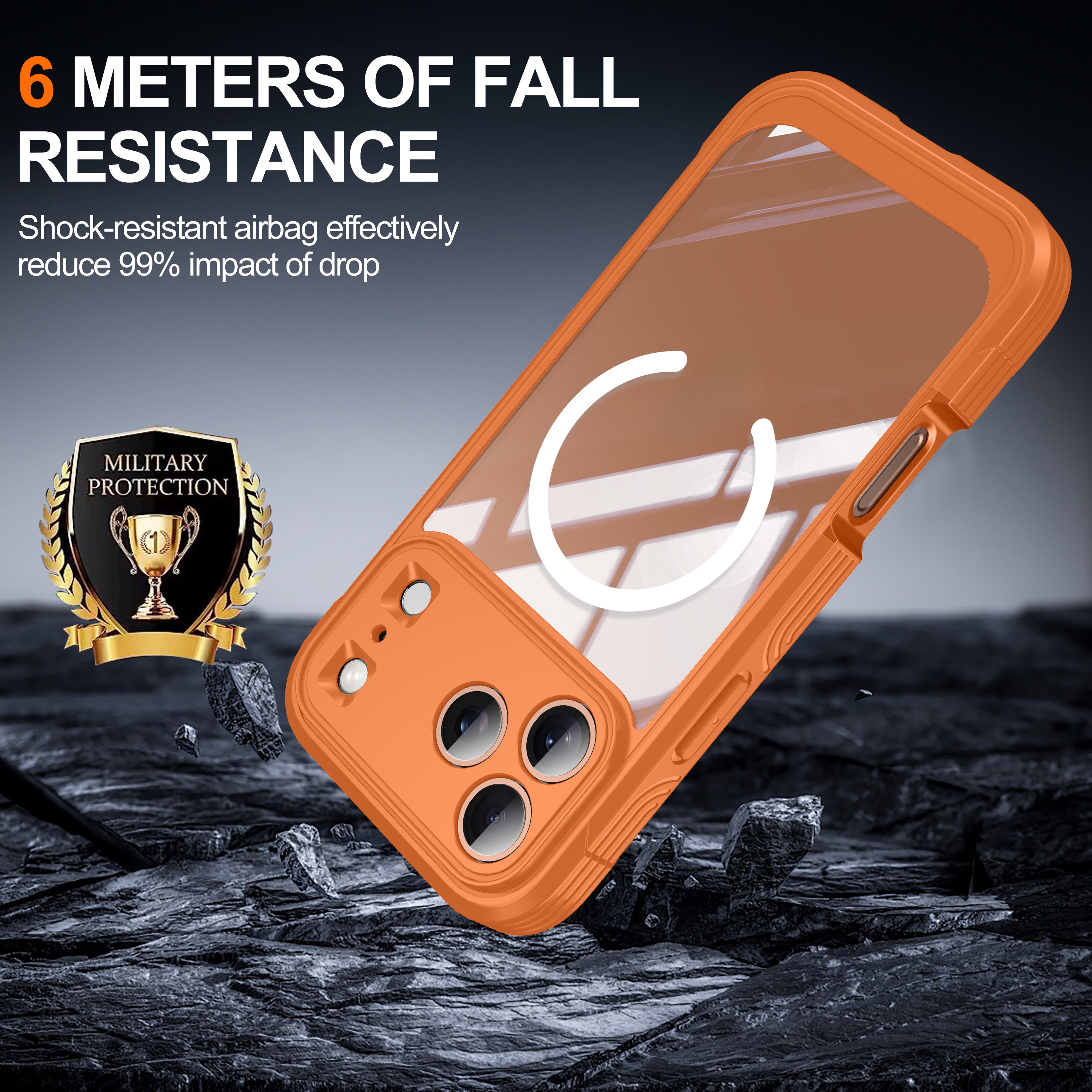 Brand new color magnetic shock - Phone Cases Brands avis et prix