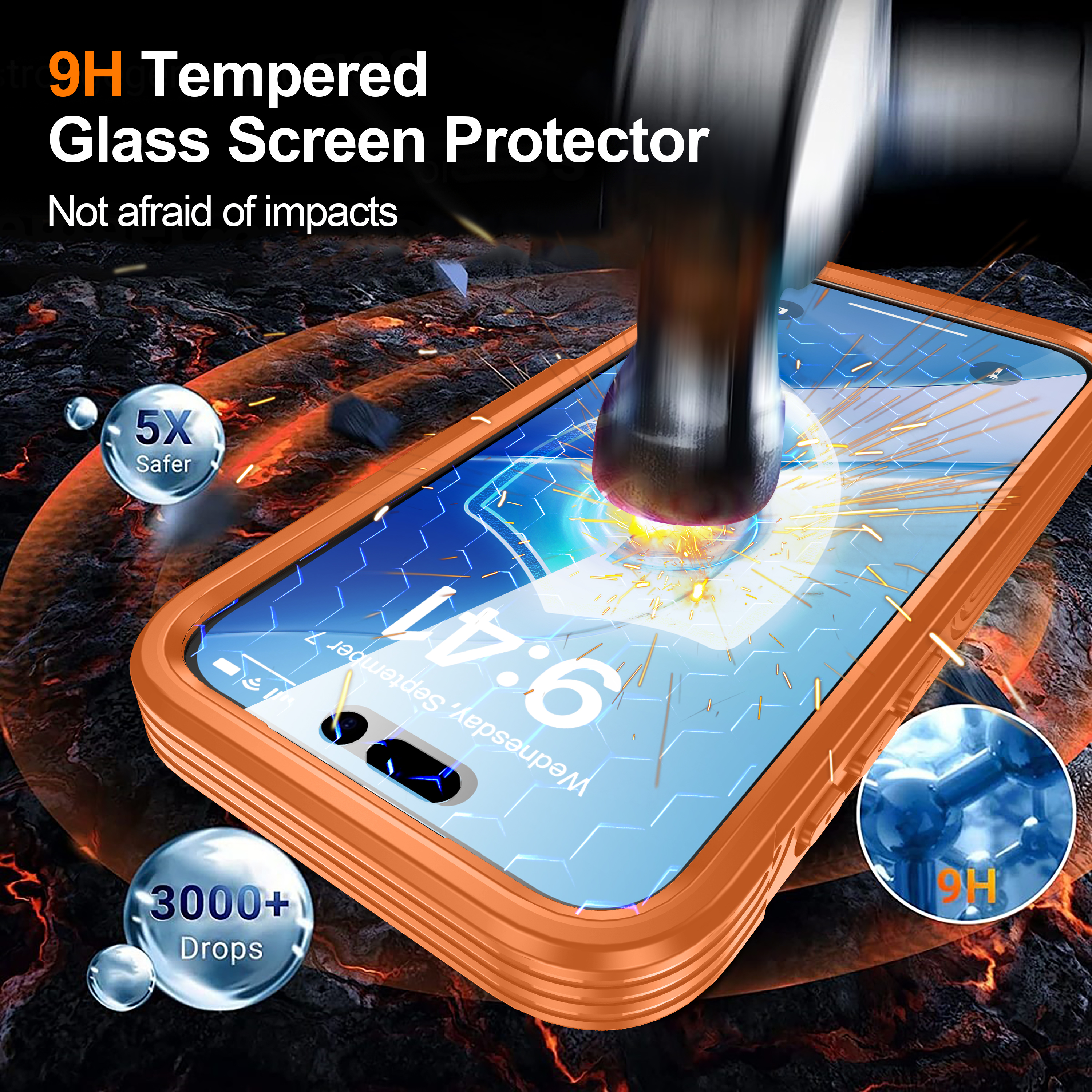 Brand new color magnetic shock - Phone Cases Brands avis et prix