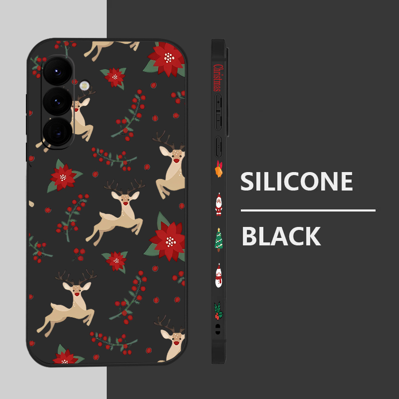 Red Deer Flowers Pattern Phone - Phone Cases Red Deer avis et prix