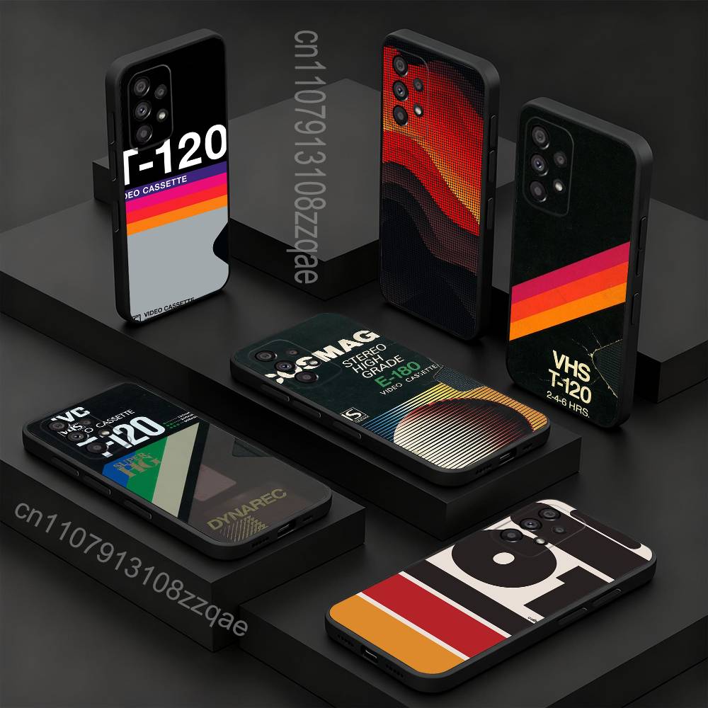 Retro V-VHS Video Cassette For - Phone Cases Video avis et prix