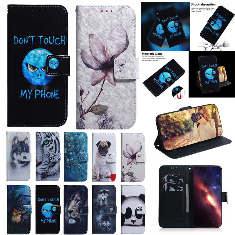 Painted Flip Leather Magnetic  - Phone Cases Eu avis et prix