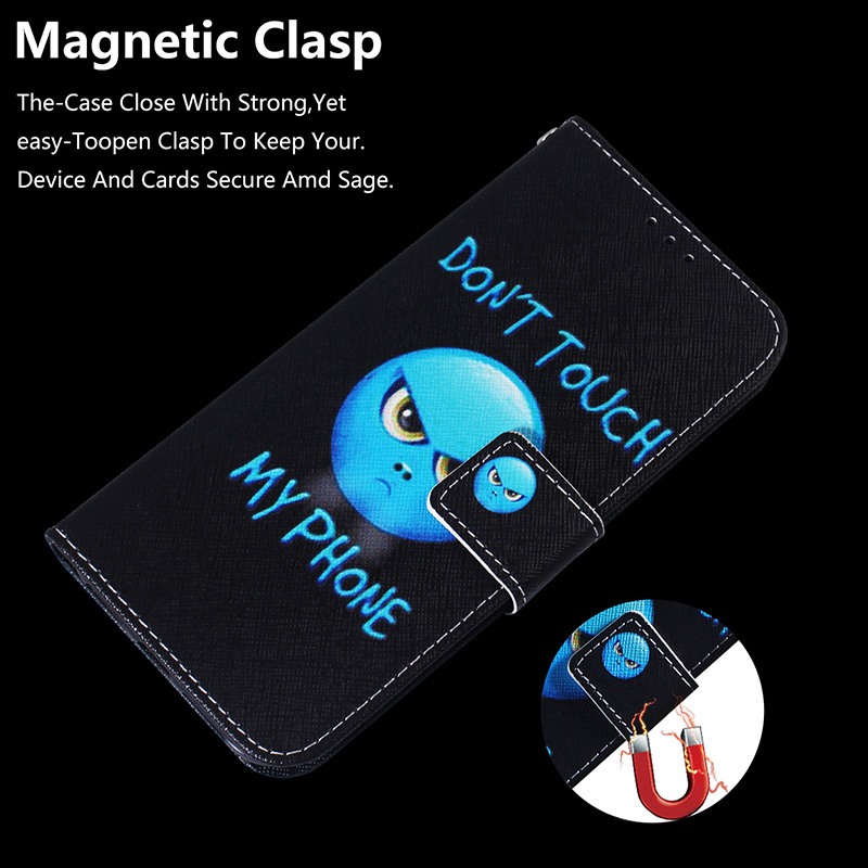 Painted Flip Leather Magnetic  - Phone Cases Eu avis et prix