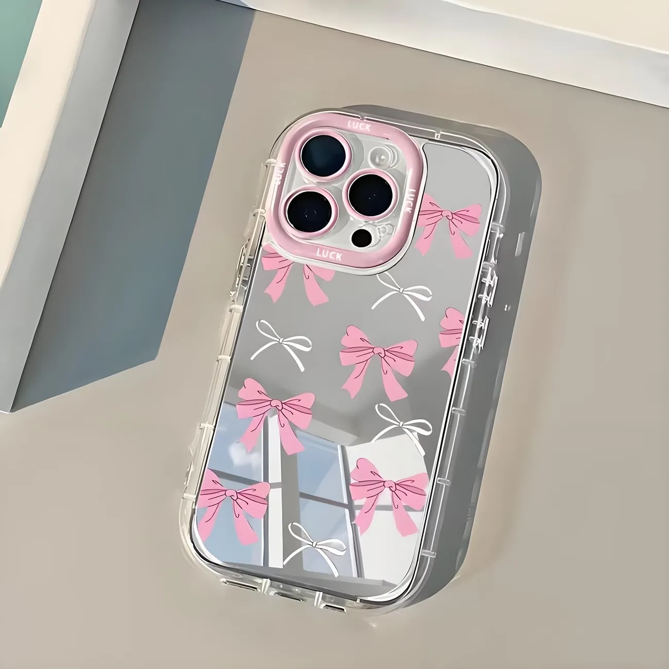 Simple Blue Pink Bow Girl Cute - Phone Cases Pink avis et prix