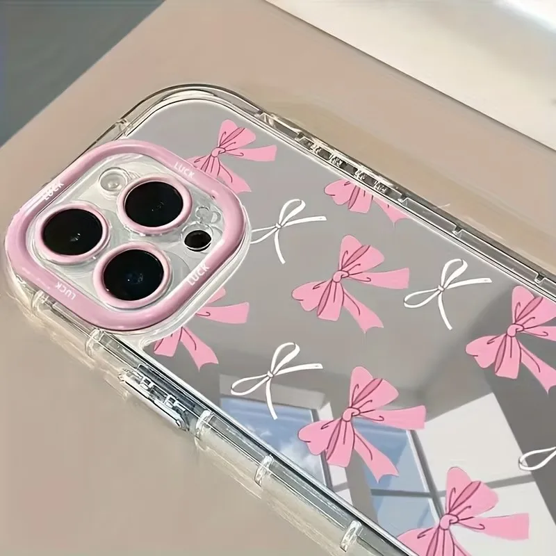 Simple Blue Pink Bow Girl Cute - Phone Cases Pink avis et prix