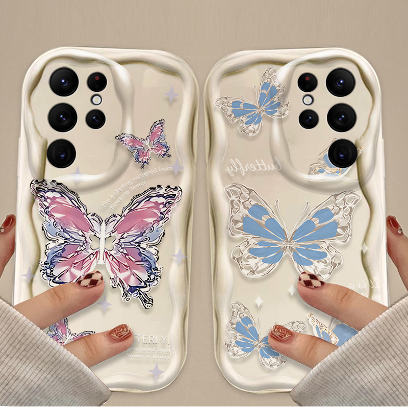 Glitter Metal Butterfly Phone  - Phone Cases Metal avis et prix