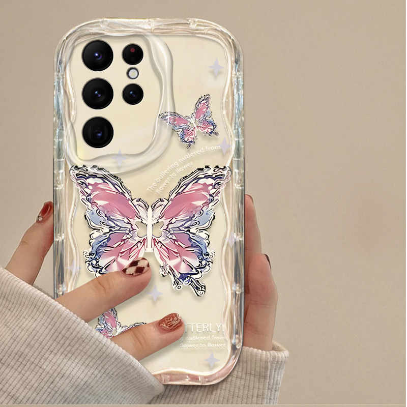 Glitter Metal Butterfly Phone  - Phone Cases Metal avis et prix