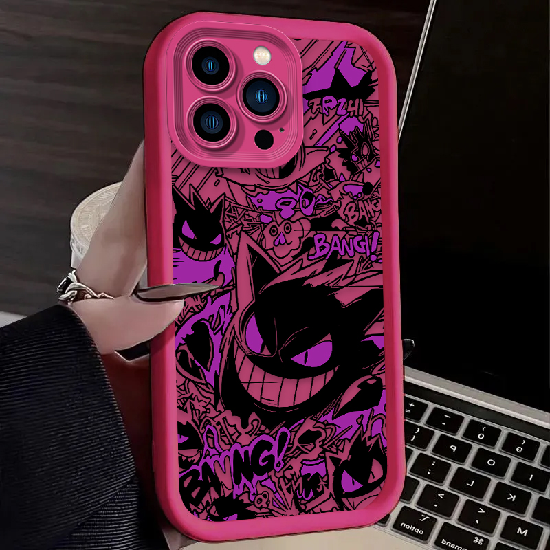 P-Pokemon Gengar Graffiti Phon - Phone Cases For Iphone 15 avis et prix