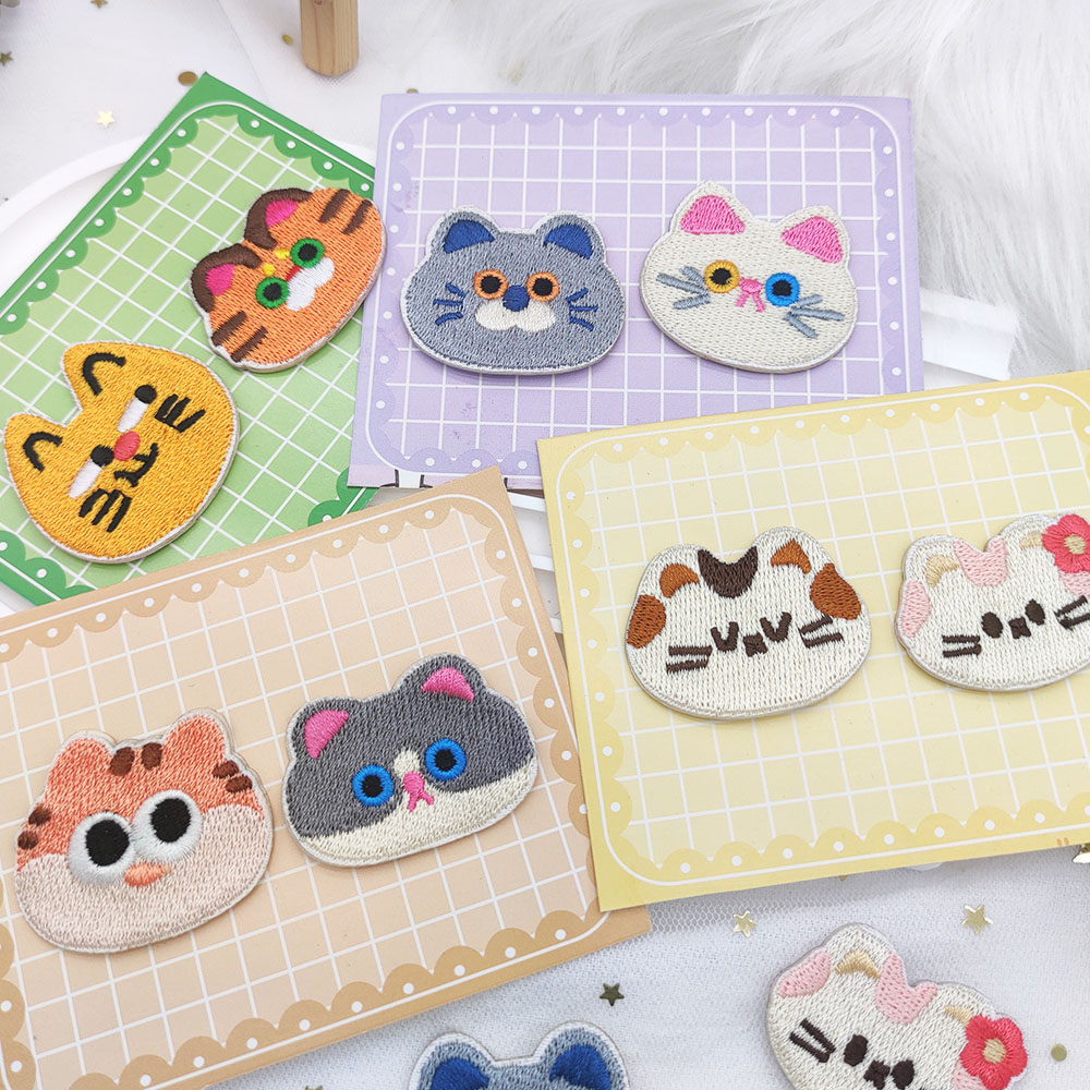 2pcs Cute Cat Head Self-adhesi - Phone Cases Eco Friendly avis et prix
