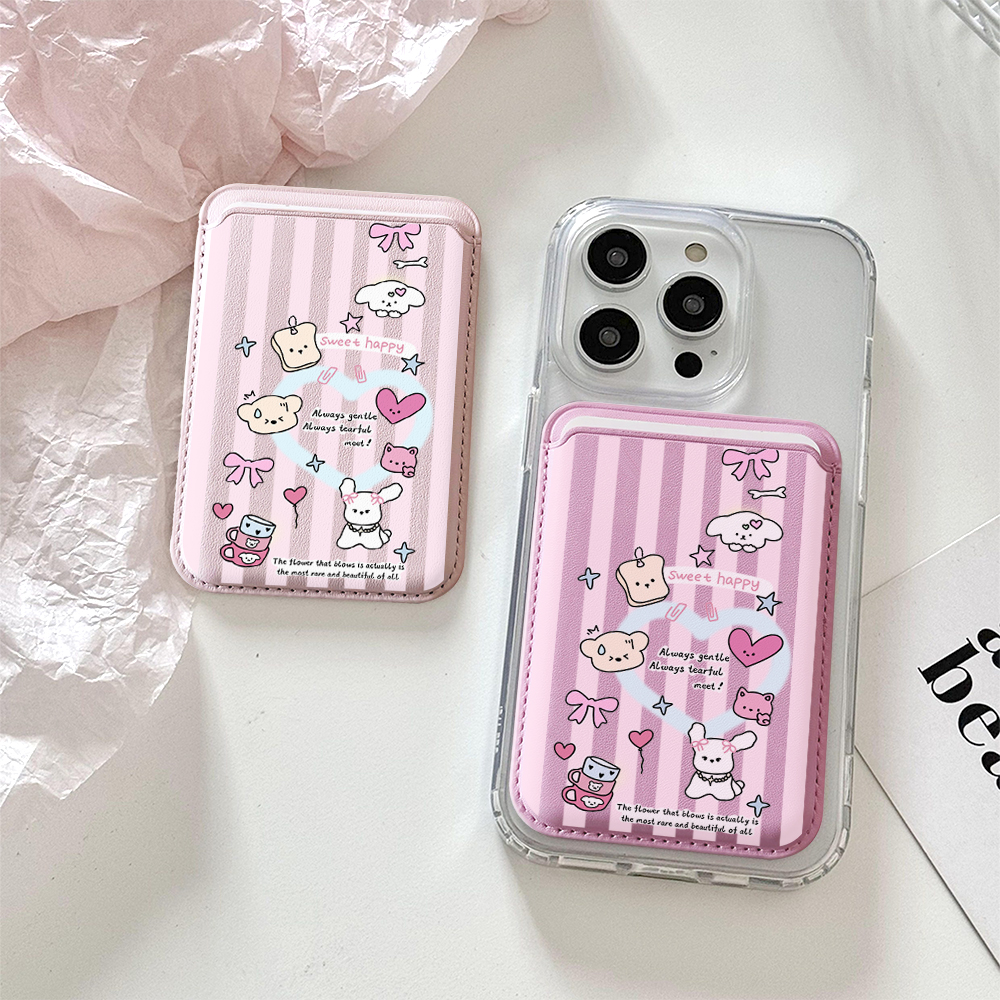 Cute Girly Sketch Style Leathe - Phone Cases Girly avis et prix