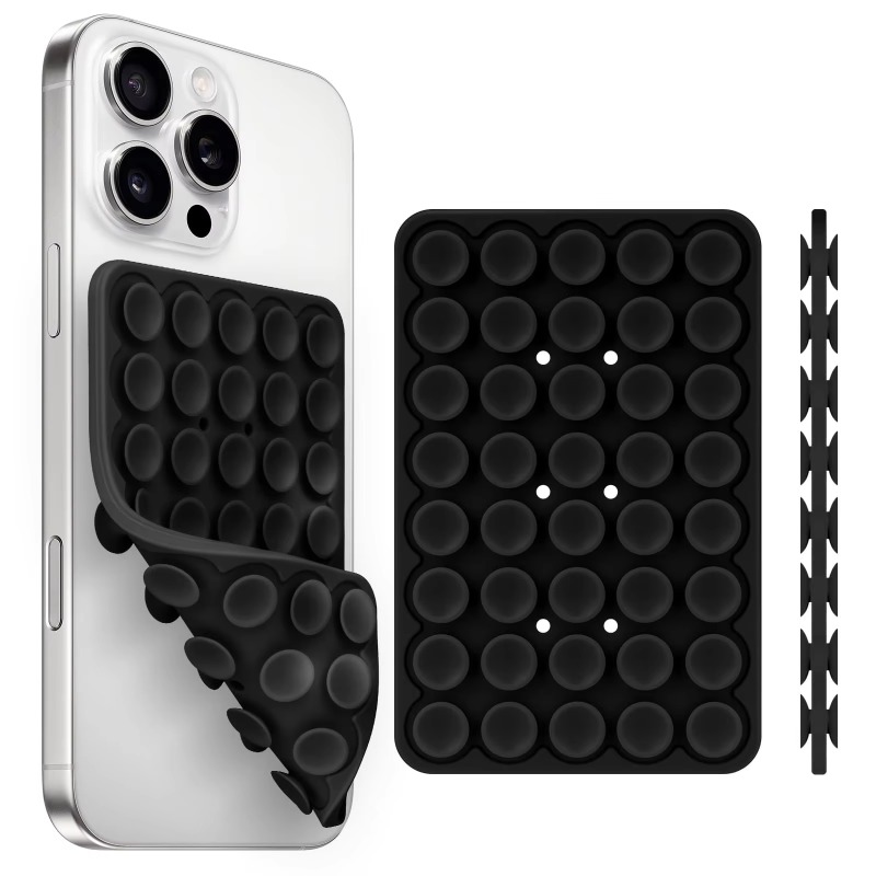 3PCS Silicone Suction Cup Phon - Phone Cases Video avis et prix
