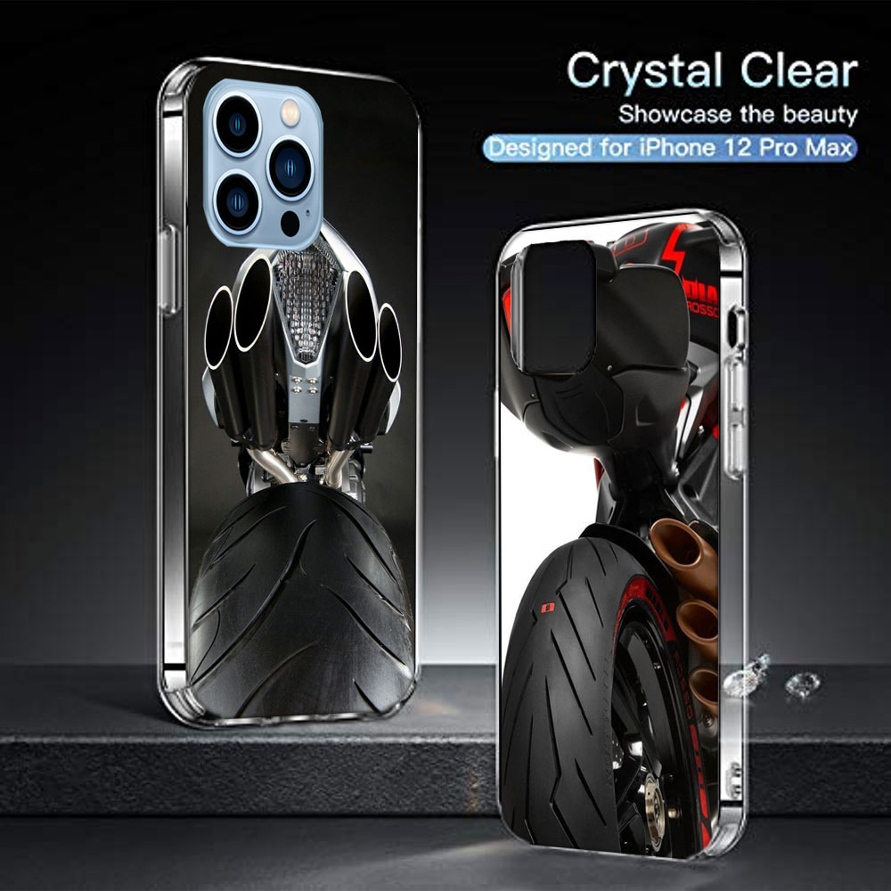Motorcycle Rear Wheel Exhaust  - Phone Cases Com avis et prix