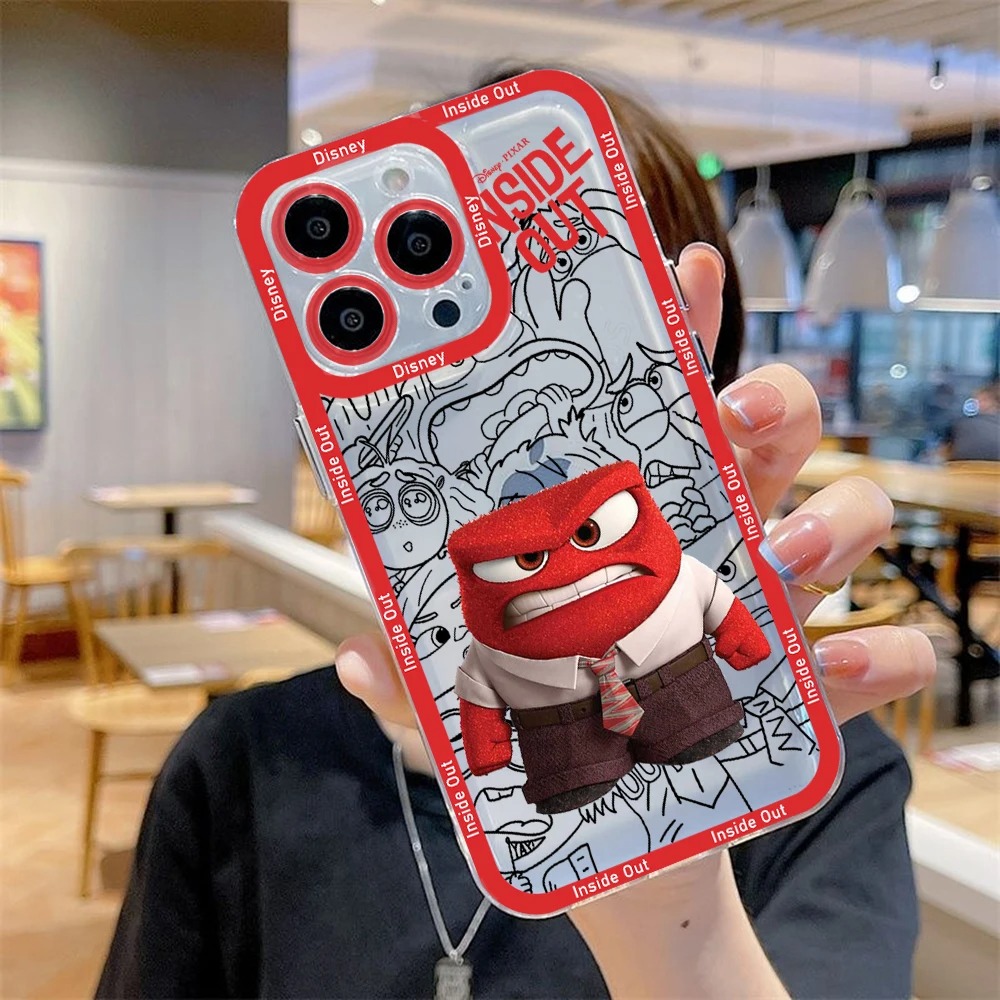 Disney Inside Out Silicone Cas - Phone Cases For Iphone 15 avis et prix